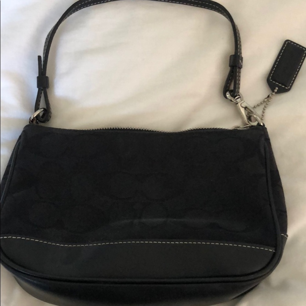 Coach black handbag